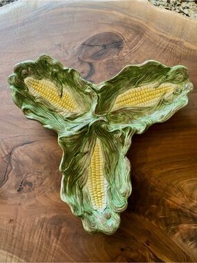 Vintage Fitz and Floyd corn on the cob relish tray